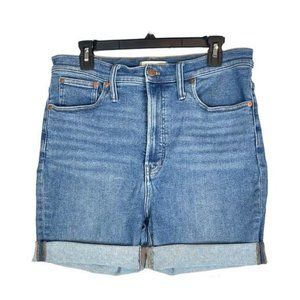 Madewell High Rise Mid-Length Denim Shorts